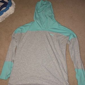 Puma hooded long sleeve!